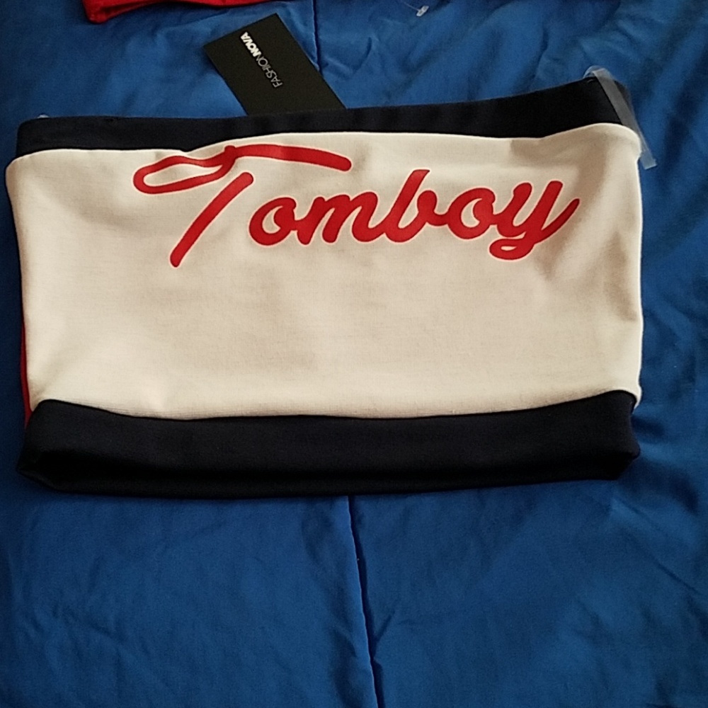 Fashion Nova Tomboy Tube Top - Picture 5 of 5